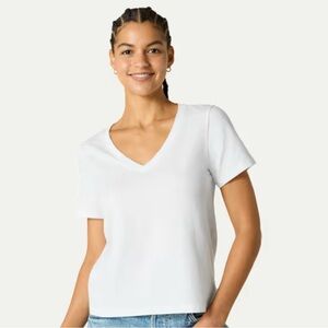 Bombas Women's Pima Cotton V-Neck T-Shirt
